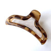 fashion geometric leopard plastic hollow out hair claws