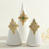 Copper Inlay Hexagram Star Zircon Open Rings
