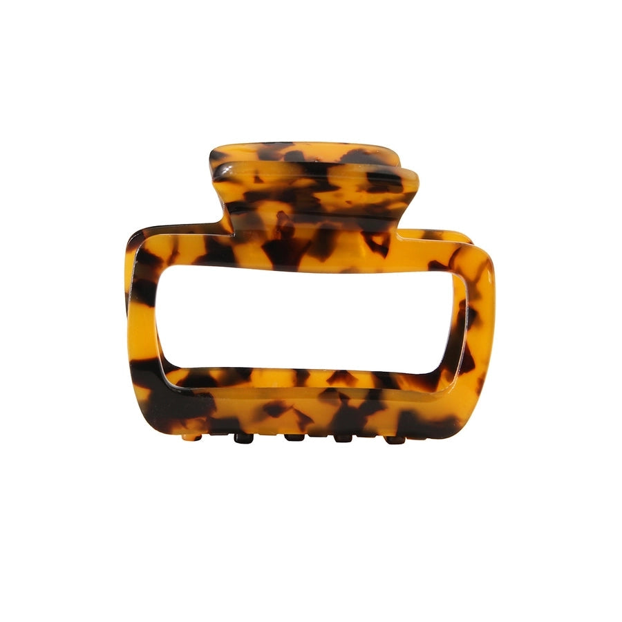 New Arrival Square Grip Spring/Summer Cream Color Shark Clip Female Back Head Updo Hair Clip