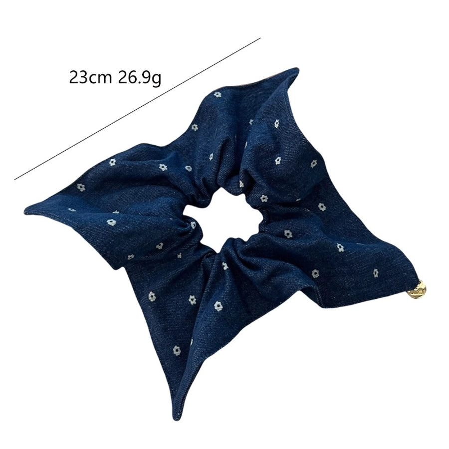 Women's Casual Simple Style Flower Cloth Handmade Hair Tie