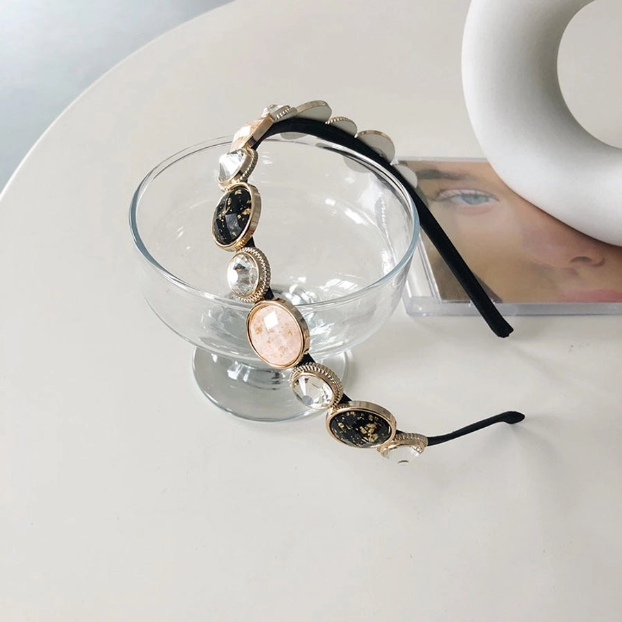 korean new fashion diamond retro hair band