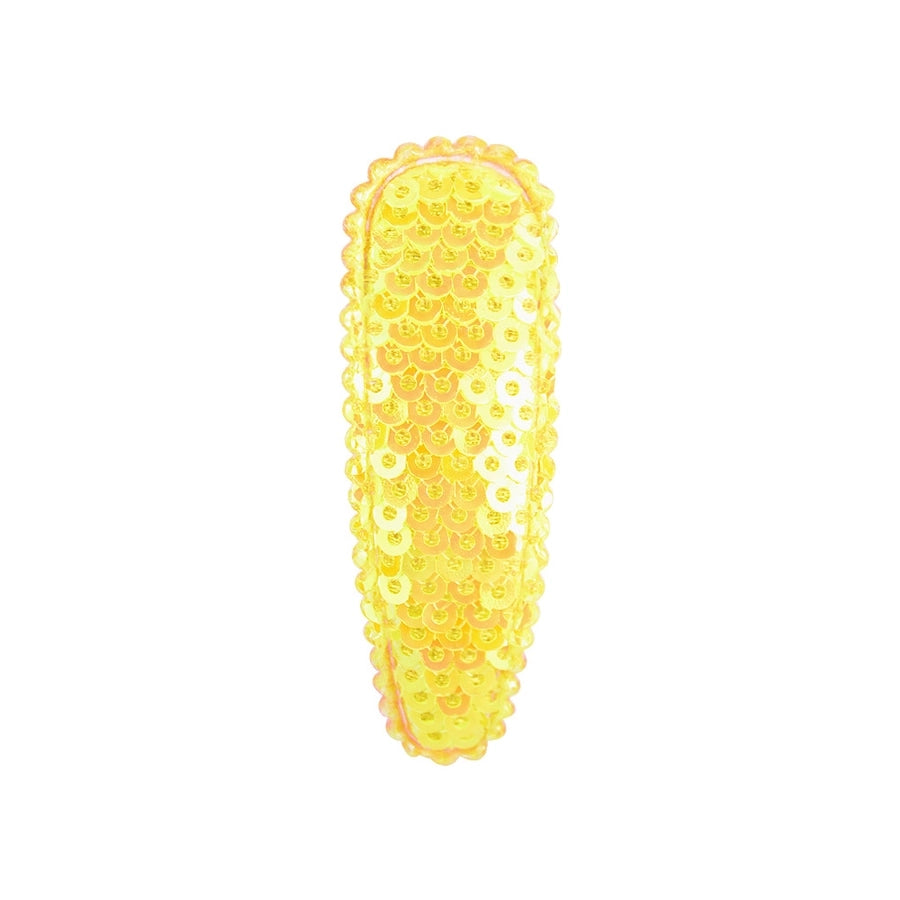 new flip sequins candy color lace mesh yarn bb clip children's hair accessories