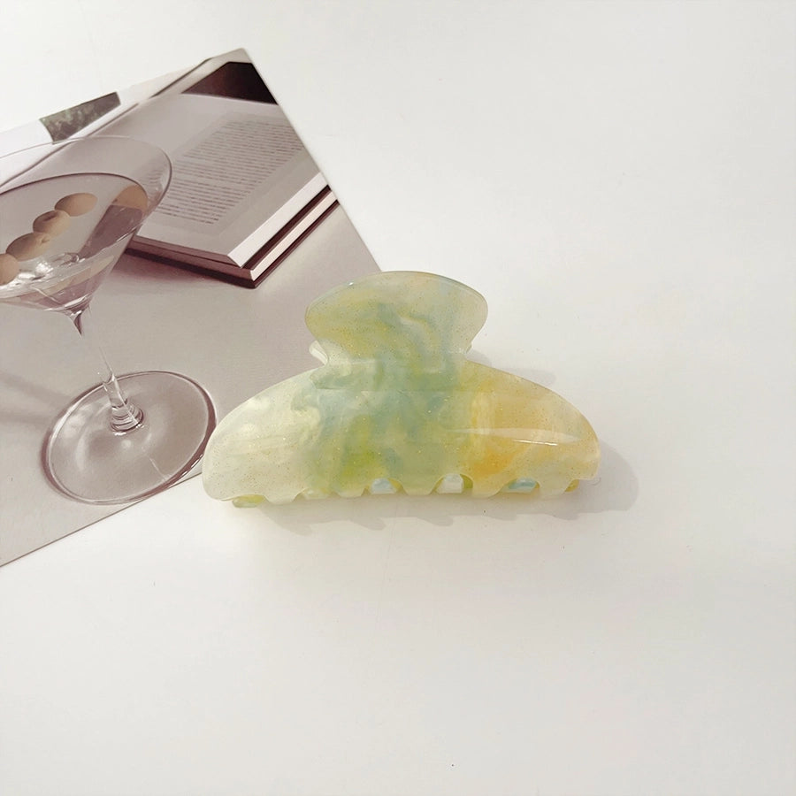 Women's Simple Style Classic Style Color Block Arylic Hair Claws