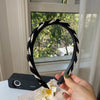 streetwear twist cloth hair band