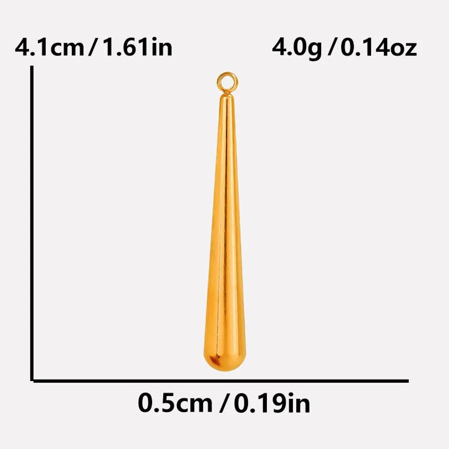 Jewelry Vintage Style Classic Style Geometric 304 Stainless Steel 18K Gold Plated Irregular Plating