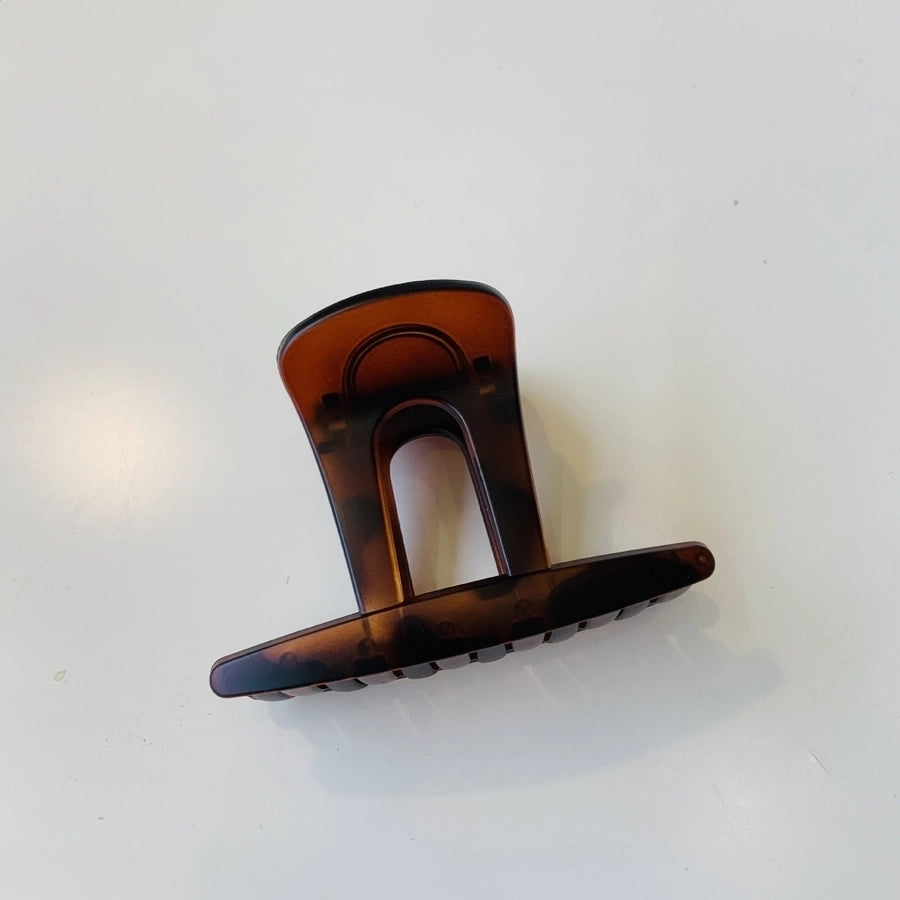 Women's Simple Style Top Hat Solid Color Plastic Hair Claws