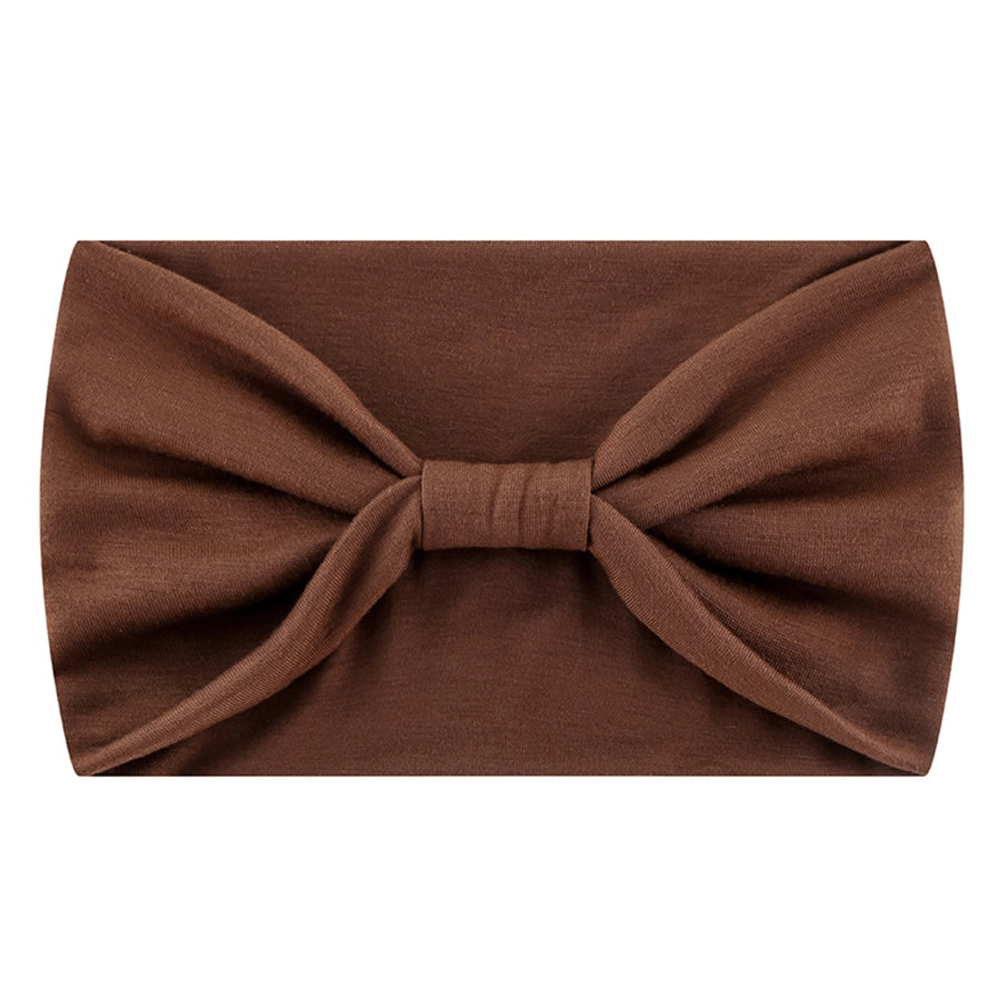 fashion plaid bow knot cloth pleated hair band 1 piece