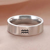 Jewelry French Style Simple Style Commute Constellation 304 Stainless Steel Rings