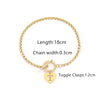 Elegant Simple Style Classic Style Letter 201 Stainless Steel 304 Stainless Steel Bracelets In Bulk
