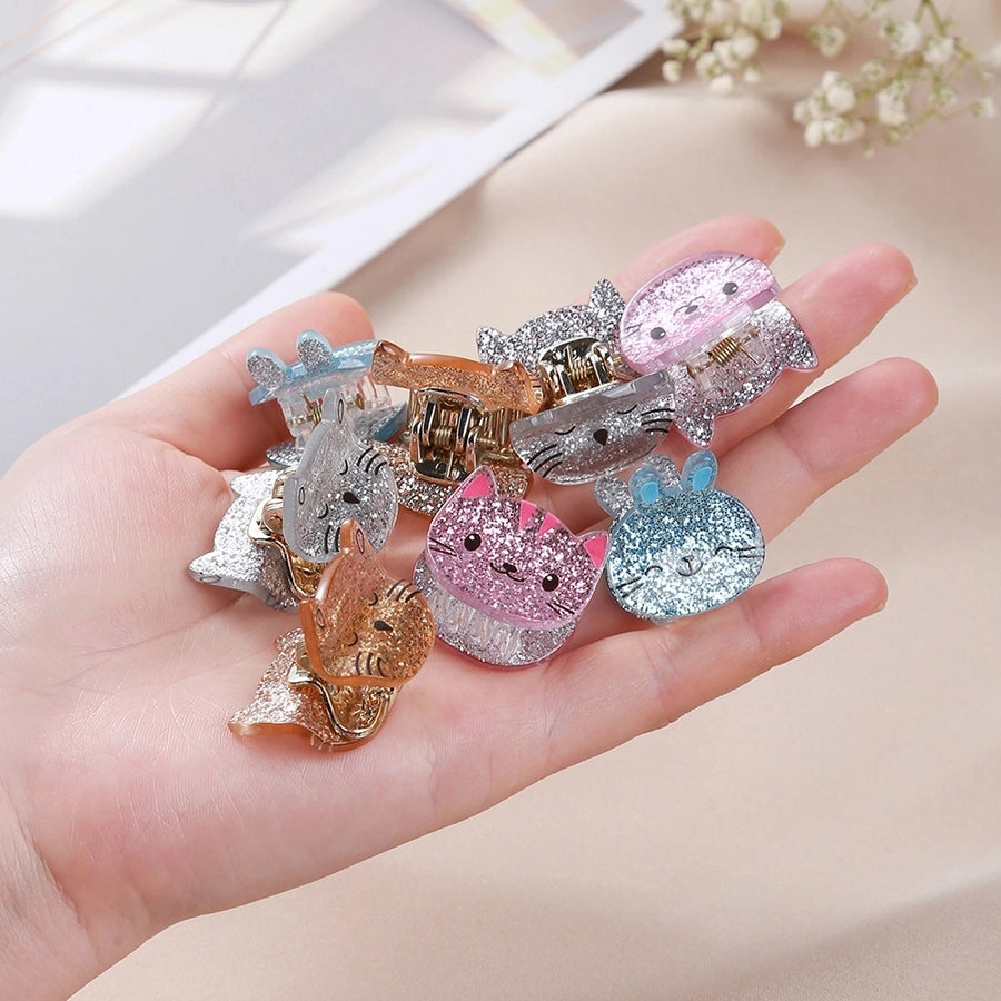 cartoon style animal arylic handmade hair claws