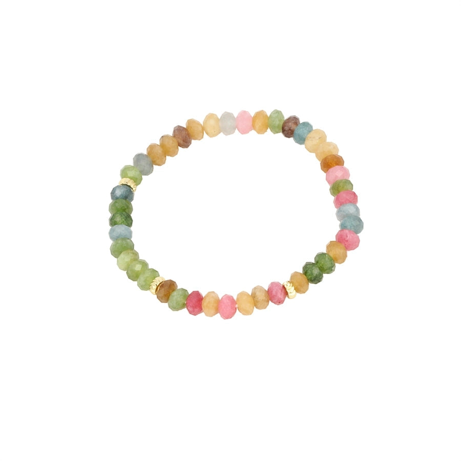 IG Style Handmade Round natural stone  Copper Bracelets In Bulk