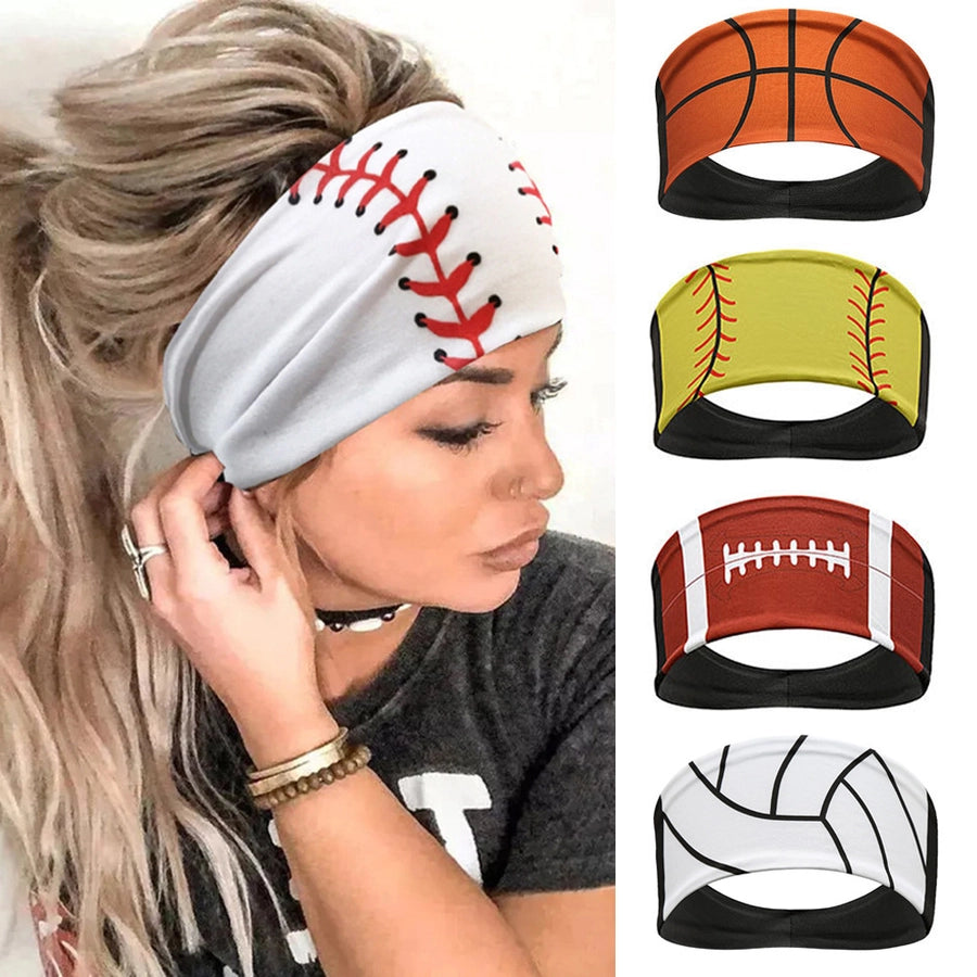 basic plaid polyester patchwork hair band