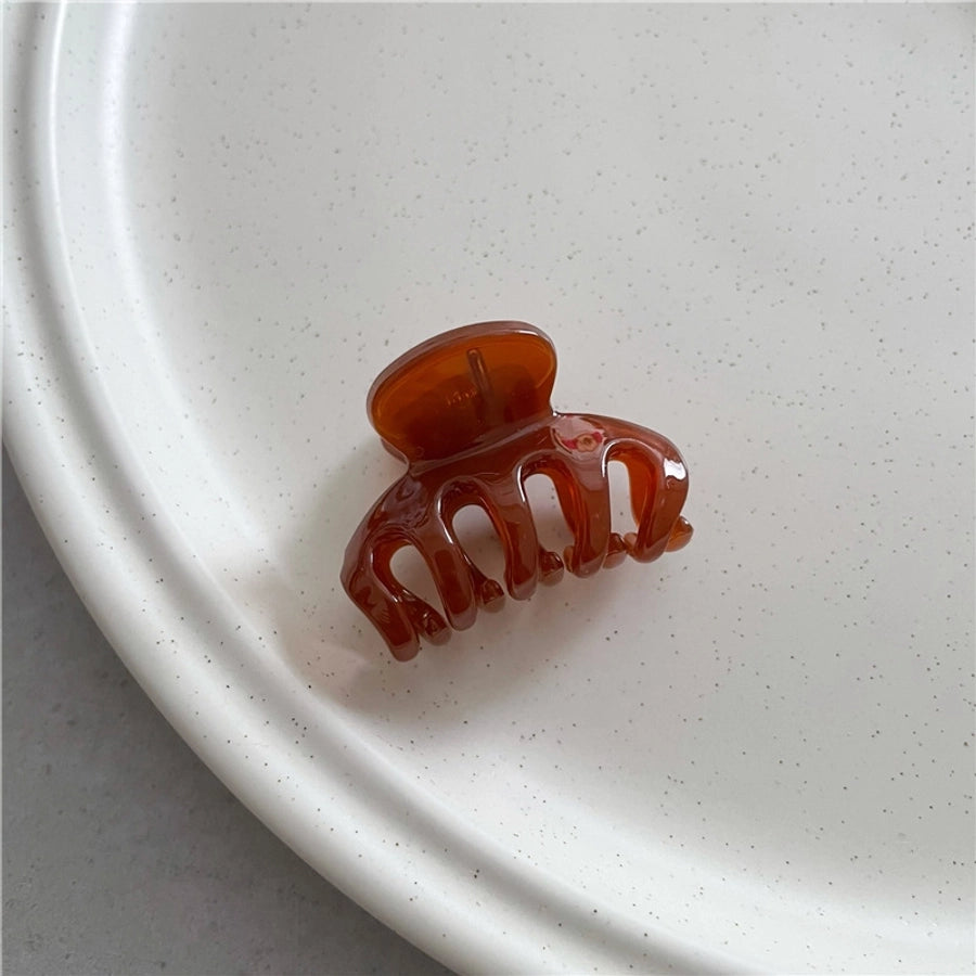 simple style geometric acetic acid sheets hair claws