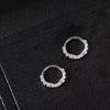 1 Piece Nose Rings & Studs Elegant Luxurious Simple Style Irregular Pure Titanium Titanium Alloy Zircon Ear Cartilage Rings & Studs Nose Rings & Studs