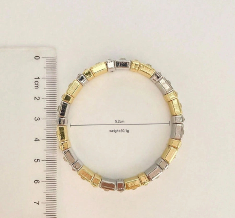 Copper Plating Geometric Bracelets