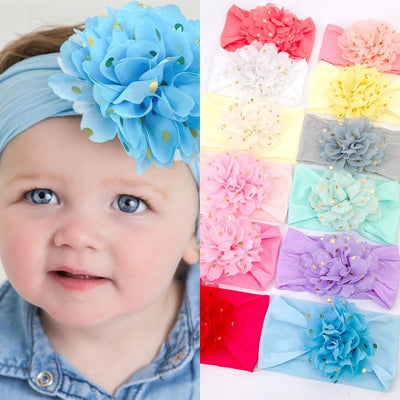 cute flower cloth hair band