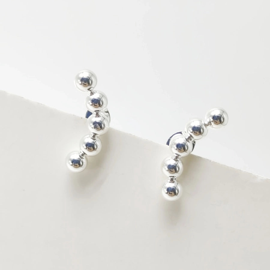 1 Pair IG Style Classic Style Cross 304 Stainless Steel 18K Gold Plated Ear Studs