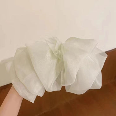 simple style bow knot cloth hair clip