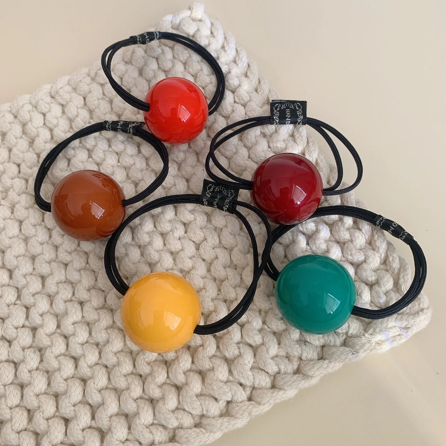 Women's Simple Style Classic Style Solid Color Plastic Hair Tie