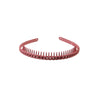 Women's Simple Style Solid Color Plastic Stoving Varnish Hair Band