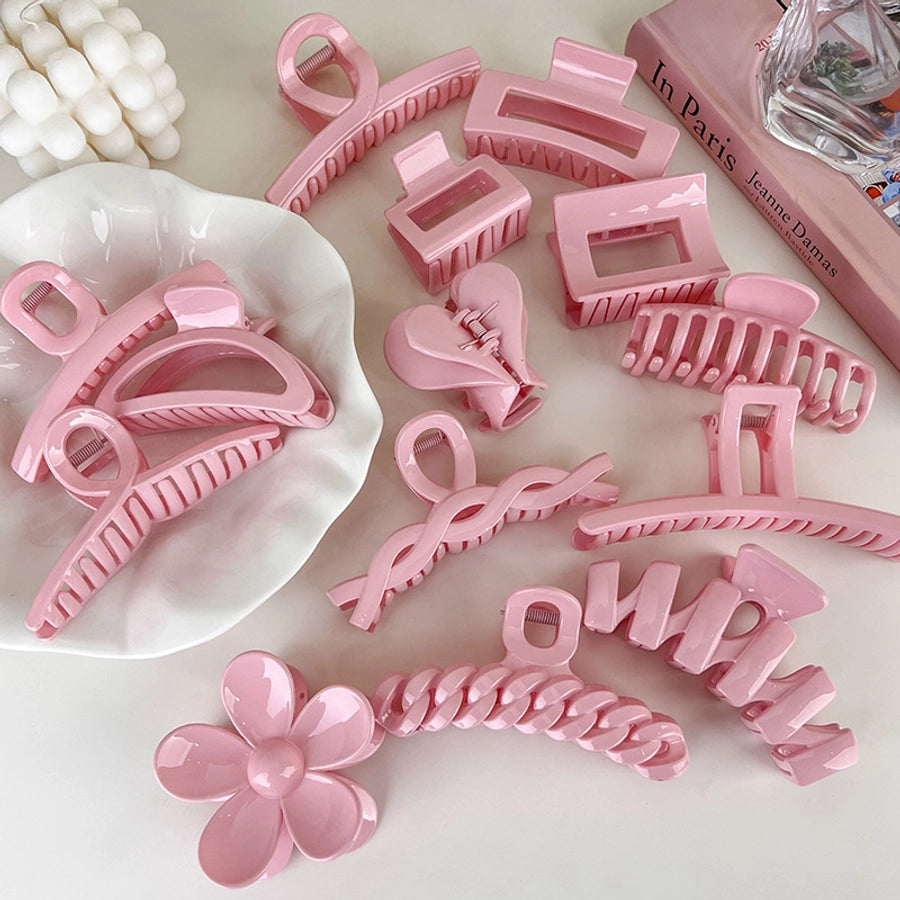 Women's Casual Elegant Streetwear Geometric Arylic Stoving Varnish Hair Claws