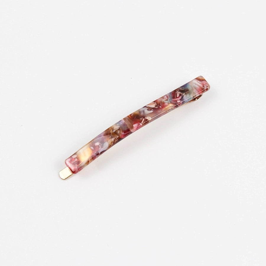 japanese style colorful acetic acid sheets hair clip 1 piece