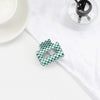 Women's Retro Color Block Acetic acid sheets Hair Claws