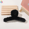 japanese style solid color plastic handmade hair claws 1 piece
