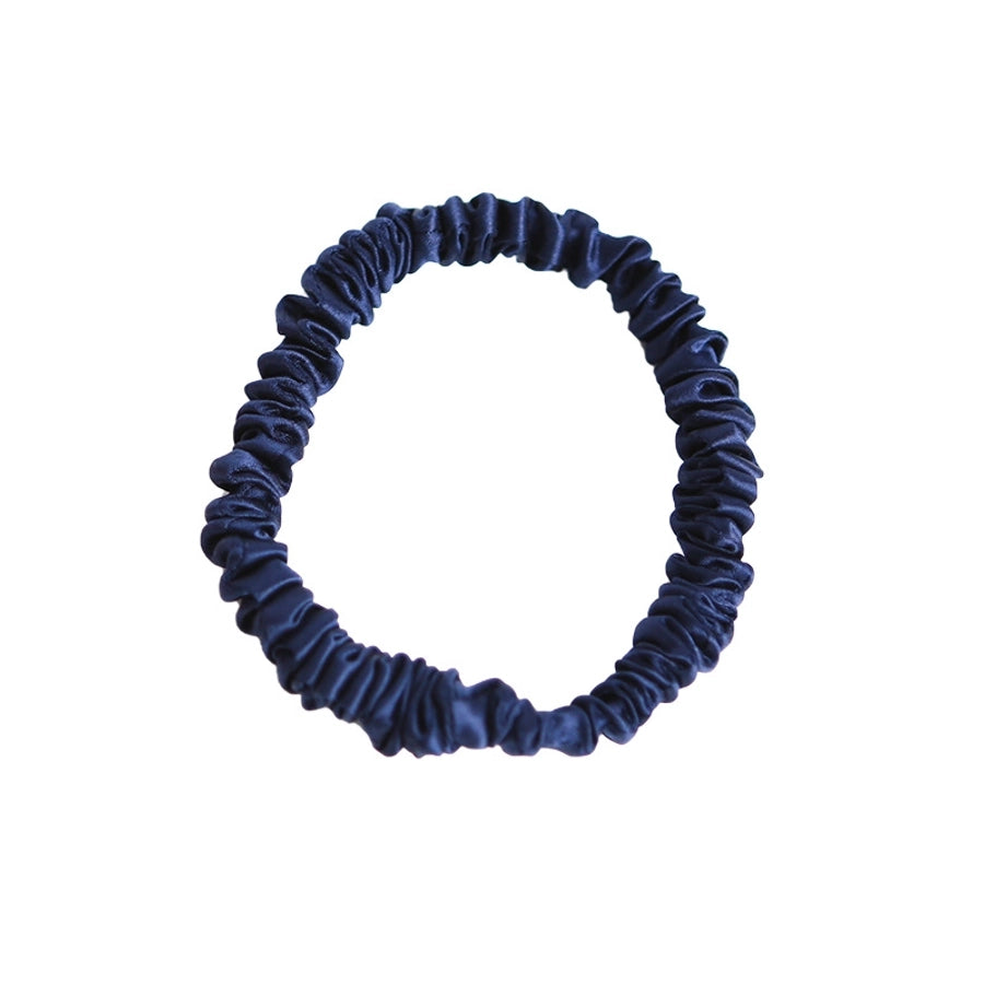 Women's Simple Style Solid Color 100%  Silk Hair Tie