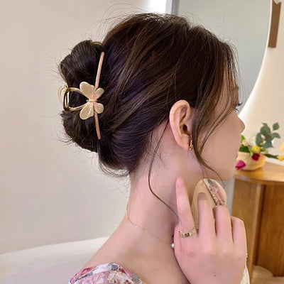 Women's Casual Simple Style Streetwear Butterfly Alloy Hair Claws