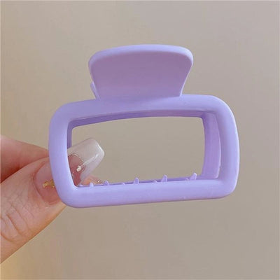 women's simple style geometric arylic hair claws