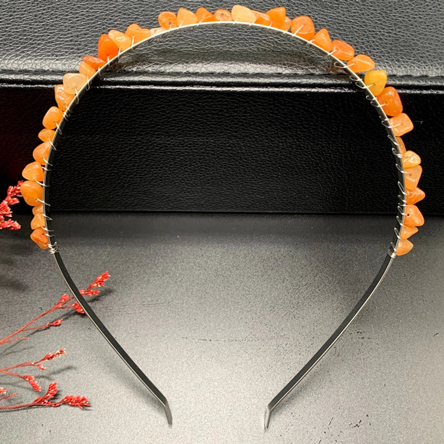 fashion u shape artificial crystal hair band 1 piece