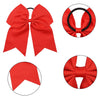 Europe and the United States 8inch large bow rubber band hair band hair rope thread webbing large dovetail headdress manufacturers in stock