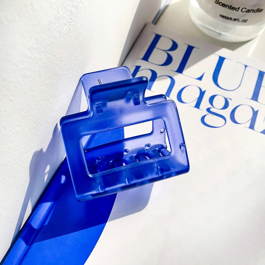 simple style solid color  ps handmade hair claws 1 piece