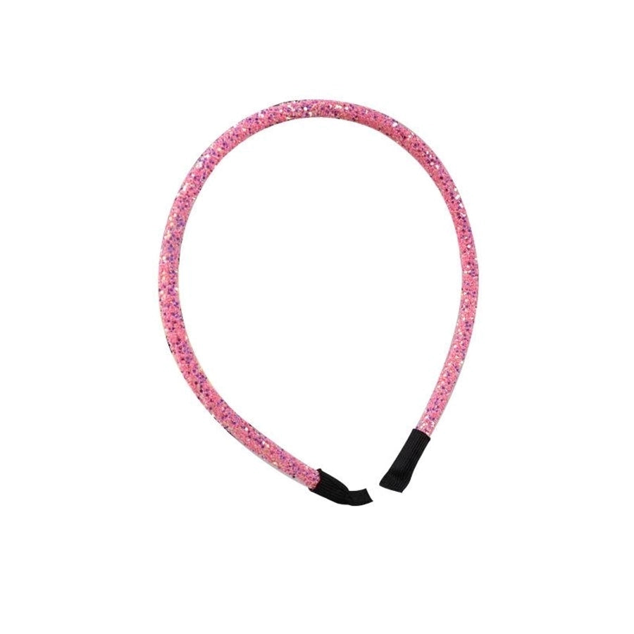 fashion youth vitality plastic sequins headband female color fine side wild headband girl heart hair accessories