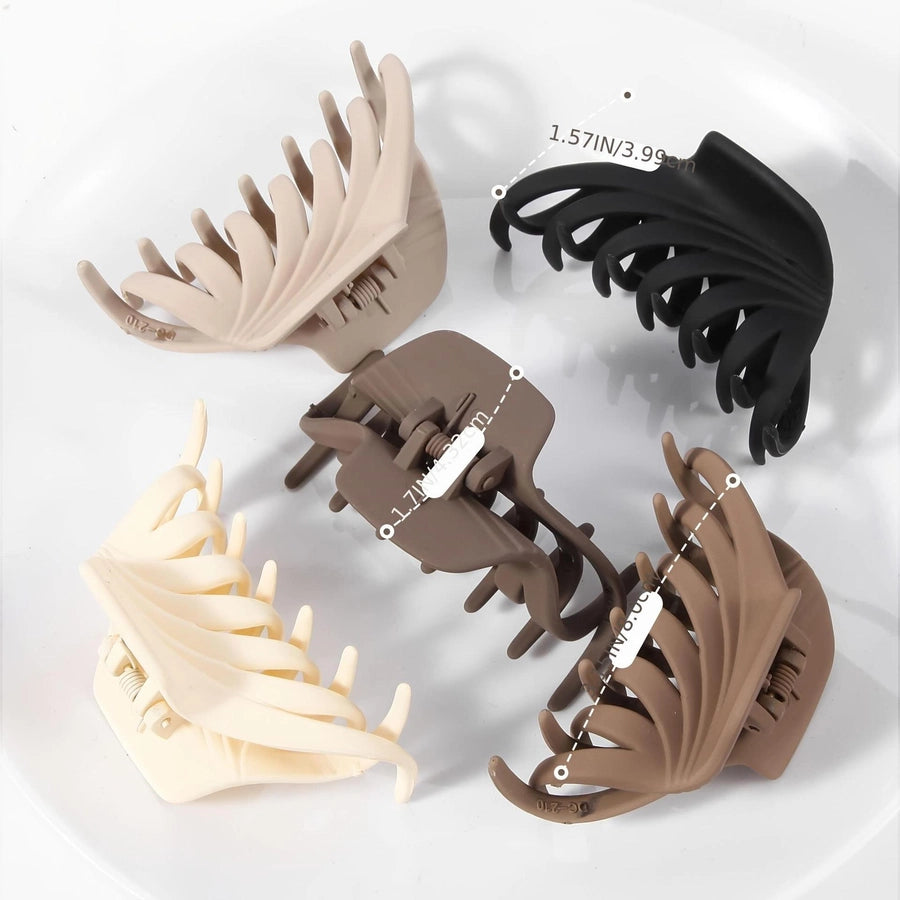 women's simple style geometric plastic stoving varnish hair claws