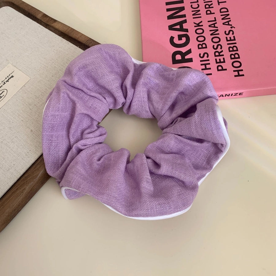 Women's Casual Simple Style Streetwear Floral Cloth Hair Tie