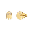 1 Pair IG Style Star Brass Zircon Ear Cuffs Ear Studs