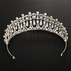 Baroque Queen  Large Crown Pearl Rhinestone Hair Accessories Bride Crown European Style Wedding Princess Crown Headwear