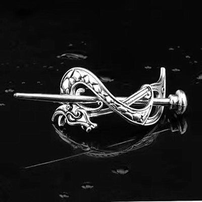 women's retro geometric metal plating hairpin