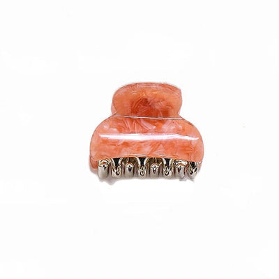 women's simple style geometric acetic acid sheets plating hair claws