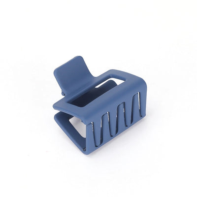women's simple style square plastic hair claws