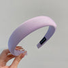 fashion solid color cloth handmade hair band 1 piece