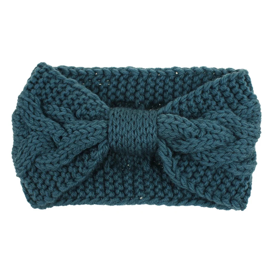 women's fashion waves wool hair band