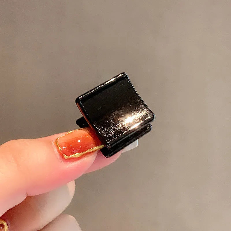 retro geometric transparent acrylic small catch clip wholesale nihaojewelry