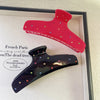 Simple Style Classic Style Solid Color Acetic acid sheets Inlay Rhinestones Hair Claws 1 Piece