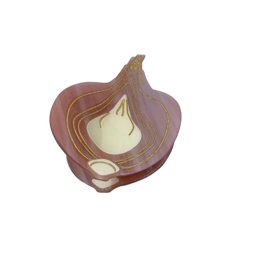 Women's Simple Style Vegetable Acetic acid sheets Hair Claws