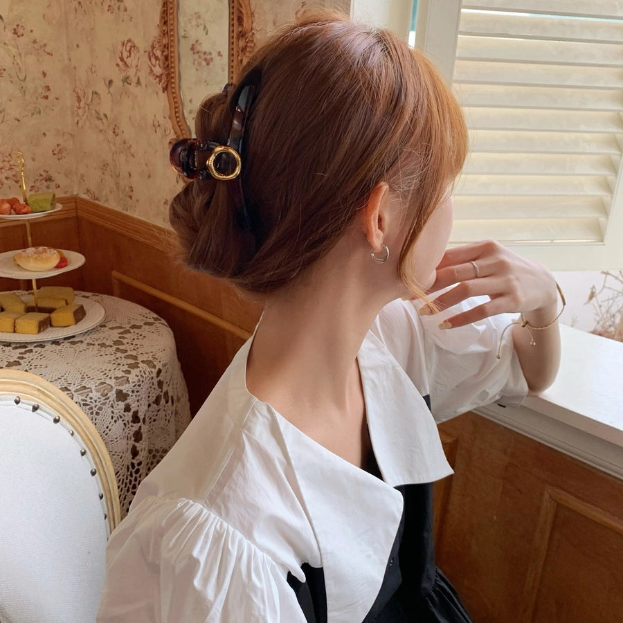 Women's IG Style Korean Style Geometric Plastic Hair Claws