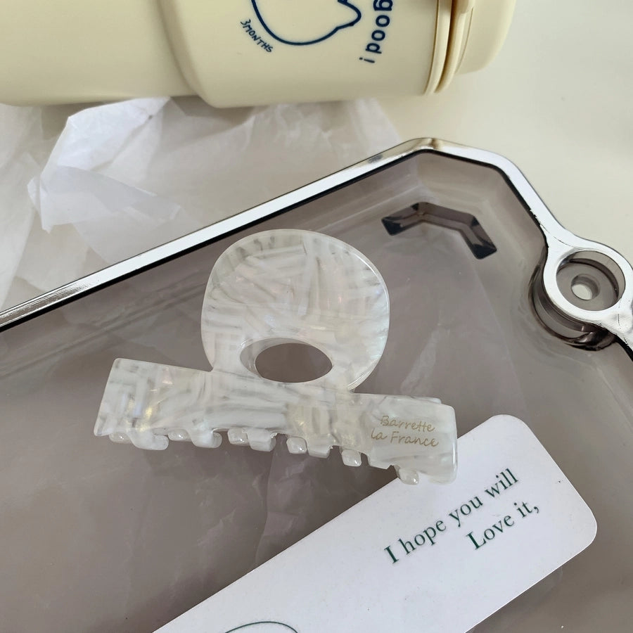 simple style polka dots acetic acid sheets hair claws