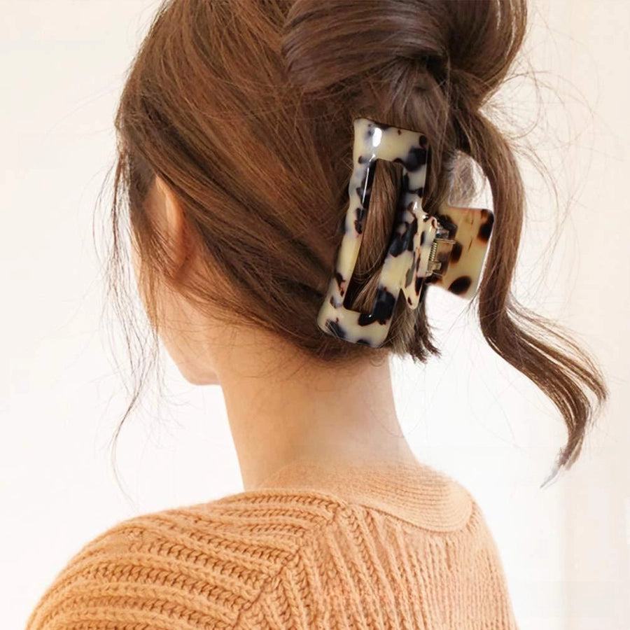 fashion decorative hairpin leopard hair accessories acetic acid plate clip spring clip spot a generation of hair